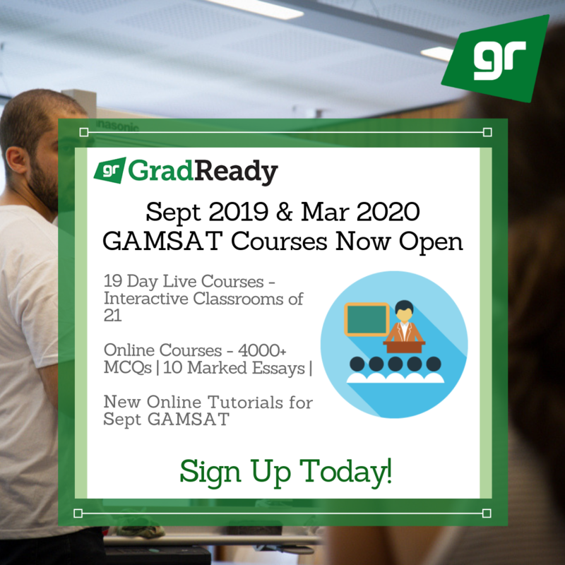 GAMSAT Preparation Courses 2020