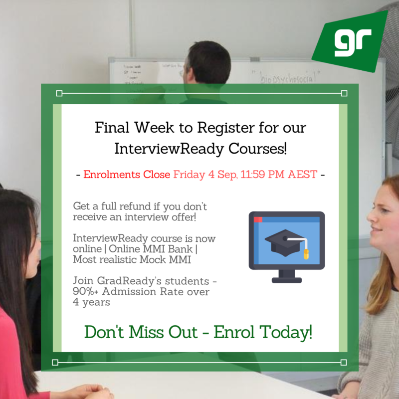 GradReady InterviewReady Course Closing Soon