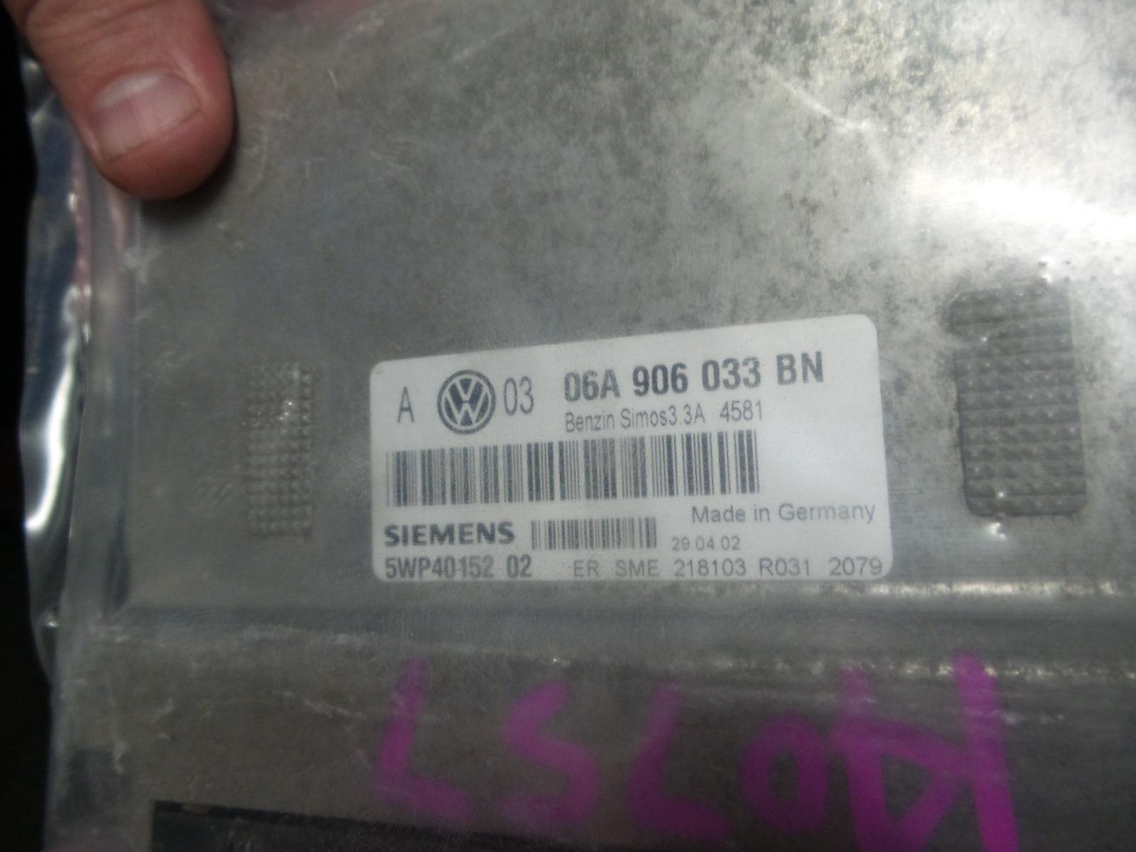 2002 Volkswagen Golf Ecu View Auto part Ecu Volkswagen Golf 2002