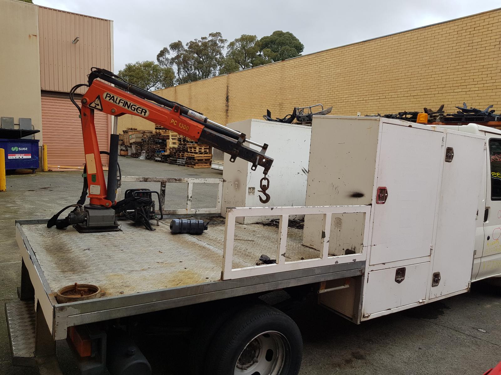 View Auto part Spare Wheel Winch Ford Transit 2005