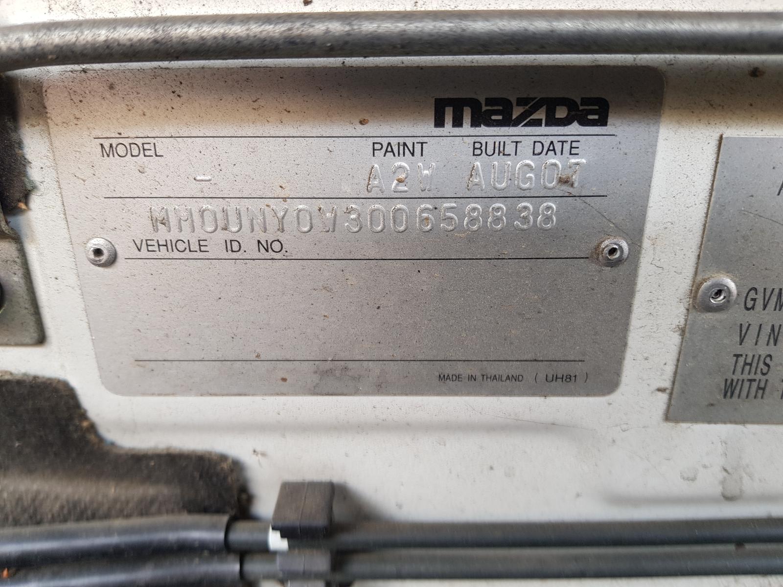 View Auto part Towbar Mazda Bt50 2007