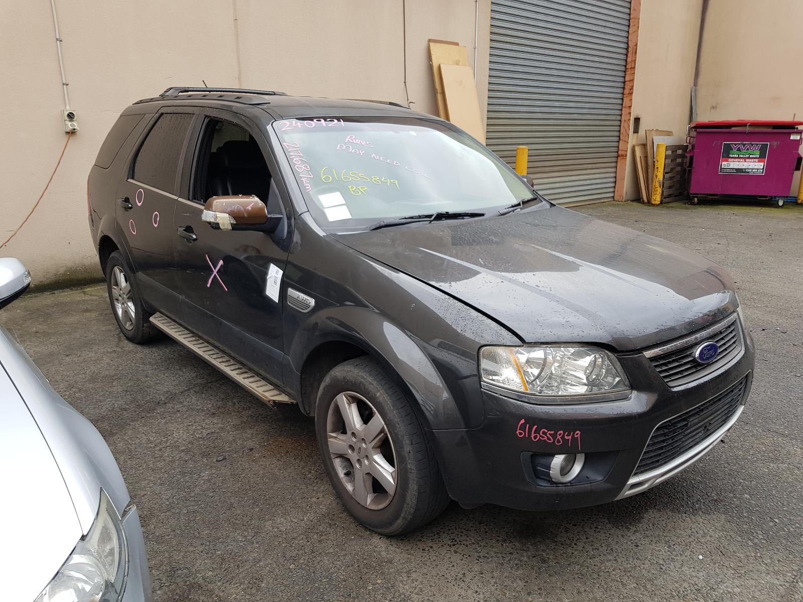 View Auto part Spare Wheel Carrier Ford Territory 2009