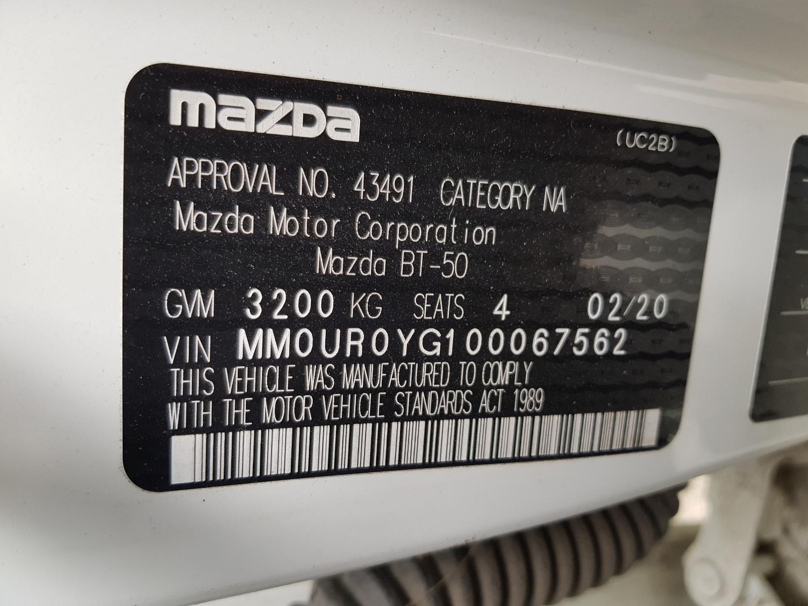 View Auto part Fuel Door / Filler Mazda Bt50 2020