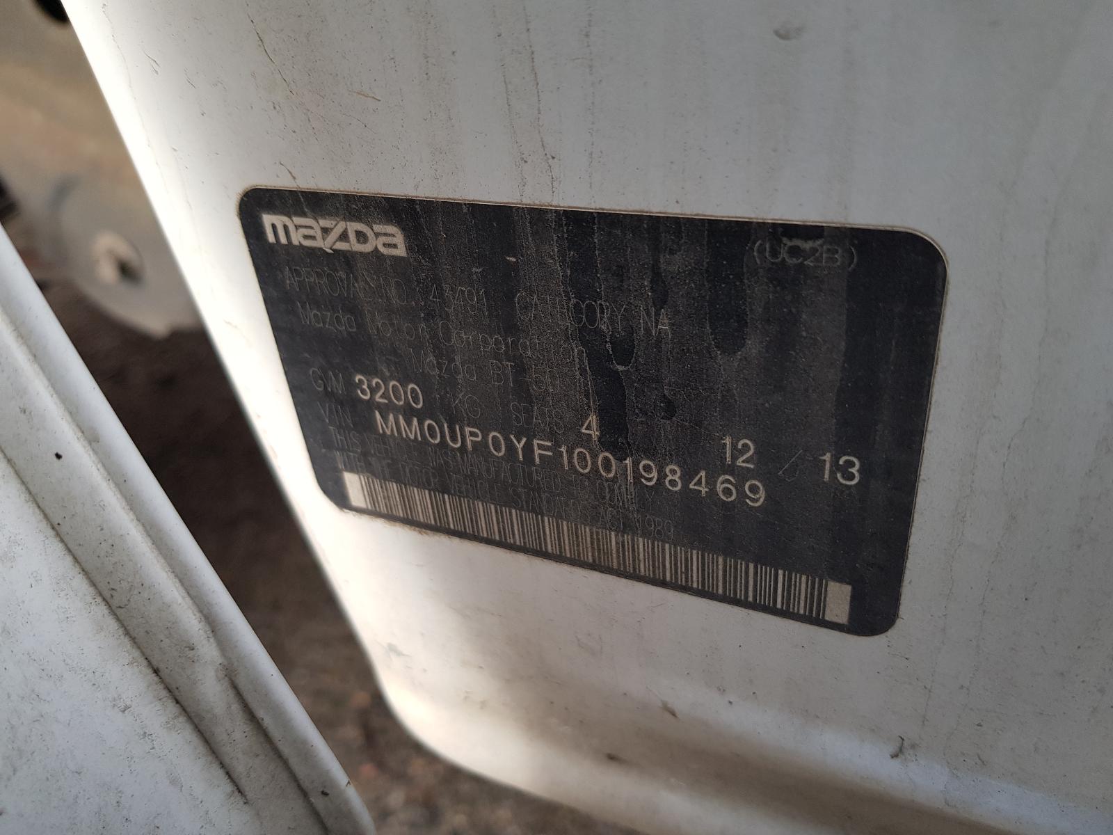 View Auto part Fuel Door / Filler Mazda Bt50 2014