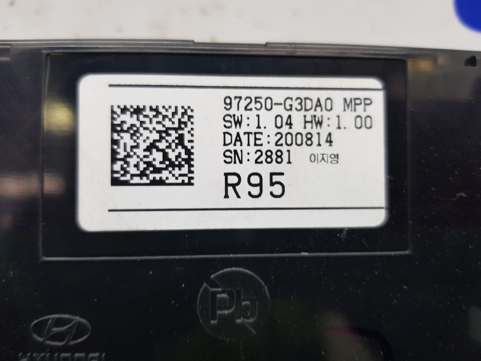 2020 Hyundai I30 Heater/Ac Controls View Auto part Heater/Ac Controls Hyundai I30 2020