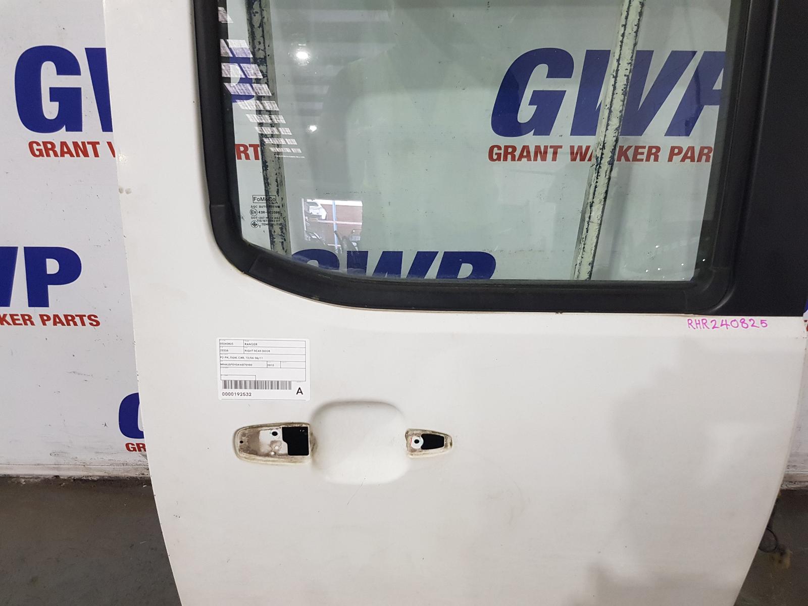 2010 Ford Ranger Right Rear Door Sliding View Auto part Right Rear Door Sliding Ford Ranger 2010