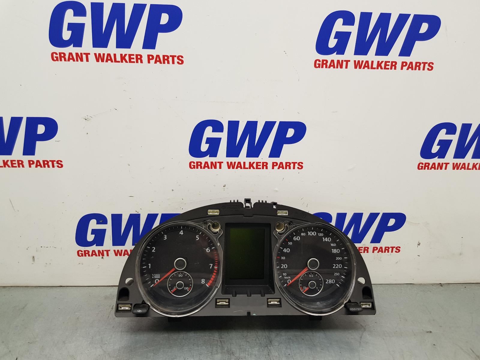 2009 Volkswagen Passat Instrument Cluster View Auto part Instrument Cluster Volkswagen Passat 2009