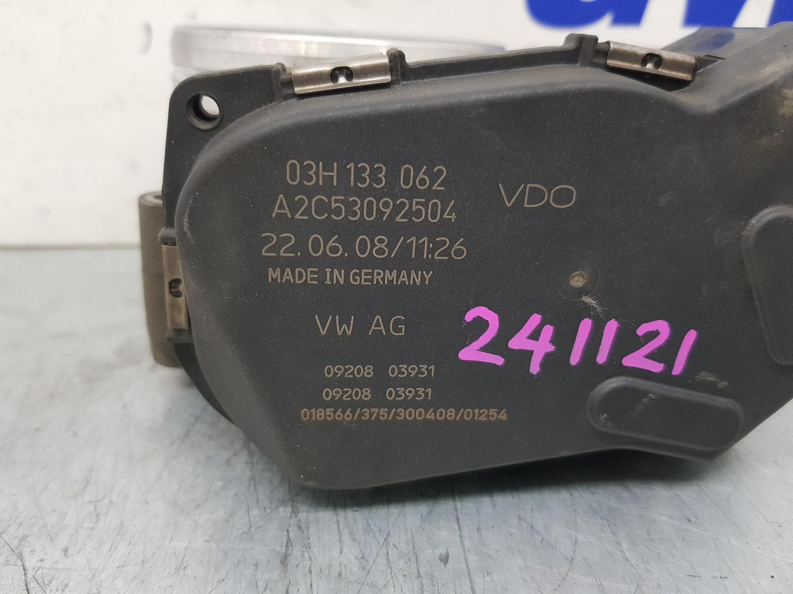 2009 Volkswagen Passat Throttle Body View Auto part Throttle Body Volkswagen Passat 2009