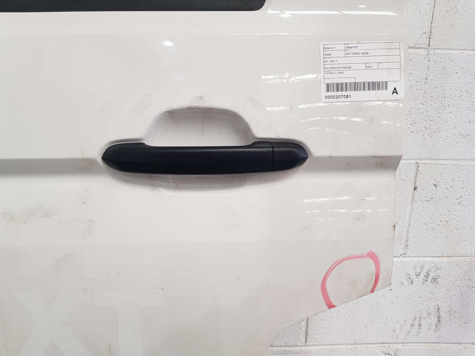 2020 Volkswagen Crafter Left Front Door View Auto part Left Front Door Volkswagen Crafter 2020