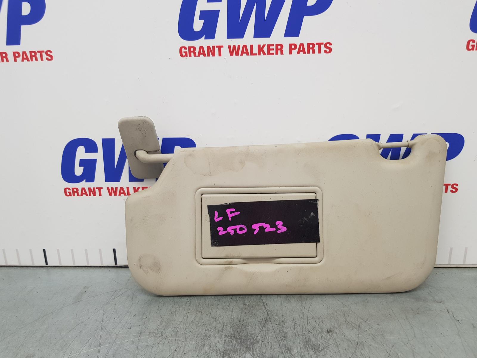 2014 Mazda Bt50 Sunvisor View Auto part Sunvisor Mazda Bt50 2014