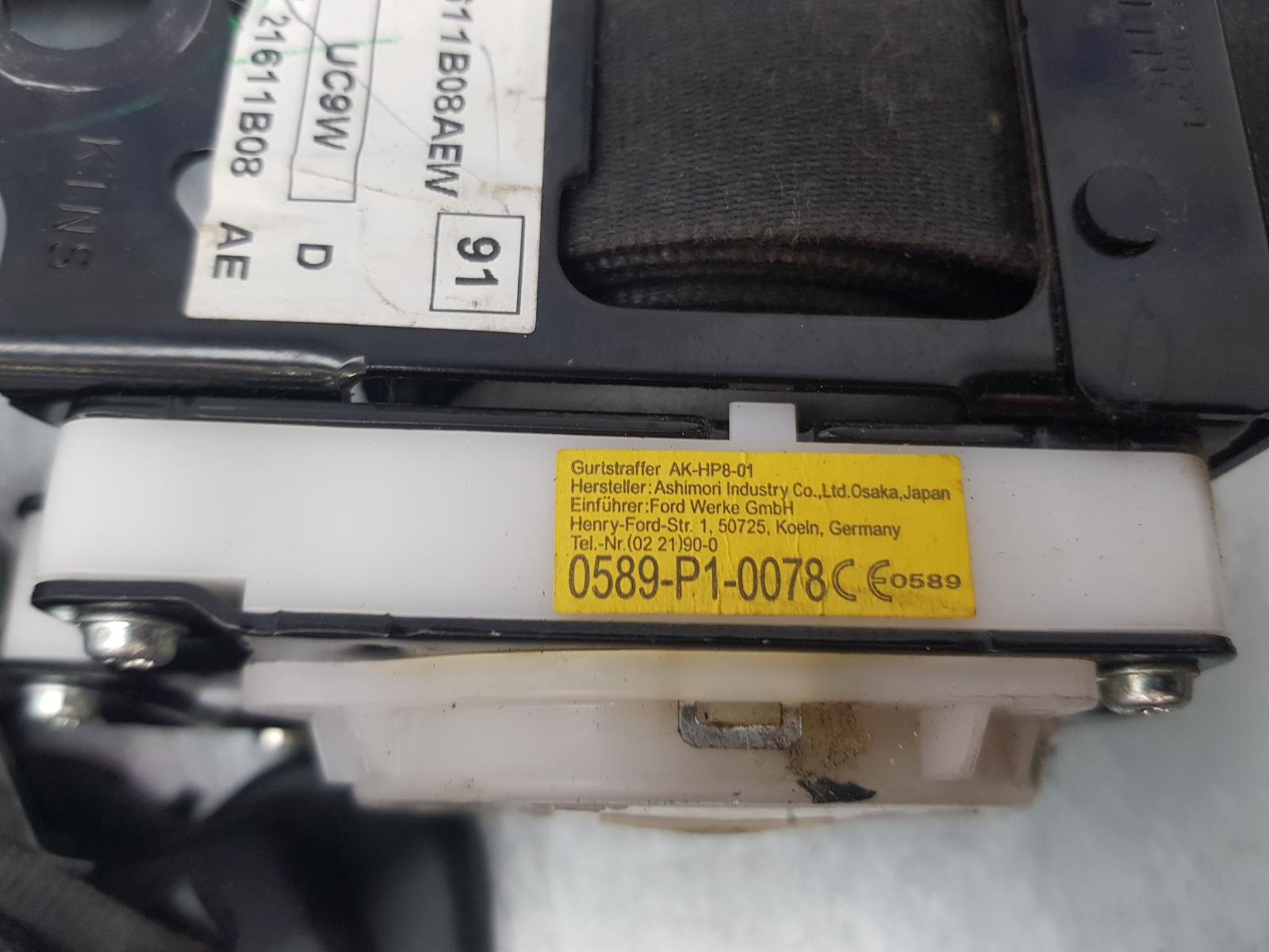 View Auto part Seatbelt/Stalk Mazda Bt50 2014