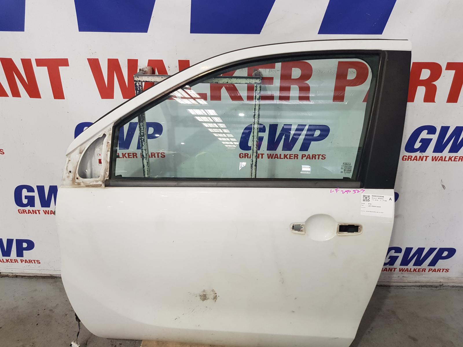 2014 Mazda Bt50 Left Front Door View Auto part Left Front Door Mazda Bt50 2014