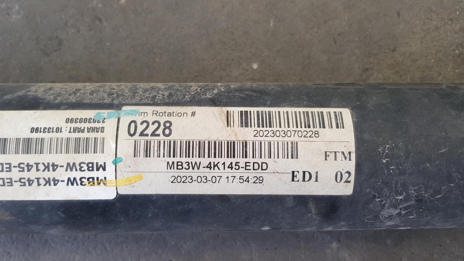 View Auto part Rear Drive Shaft Ford Ranger 2023