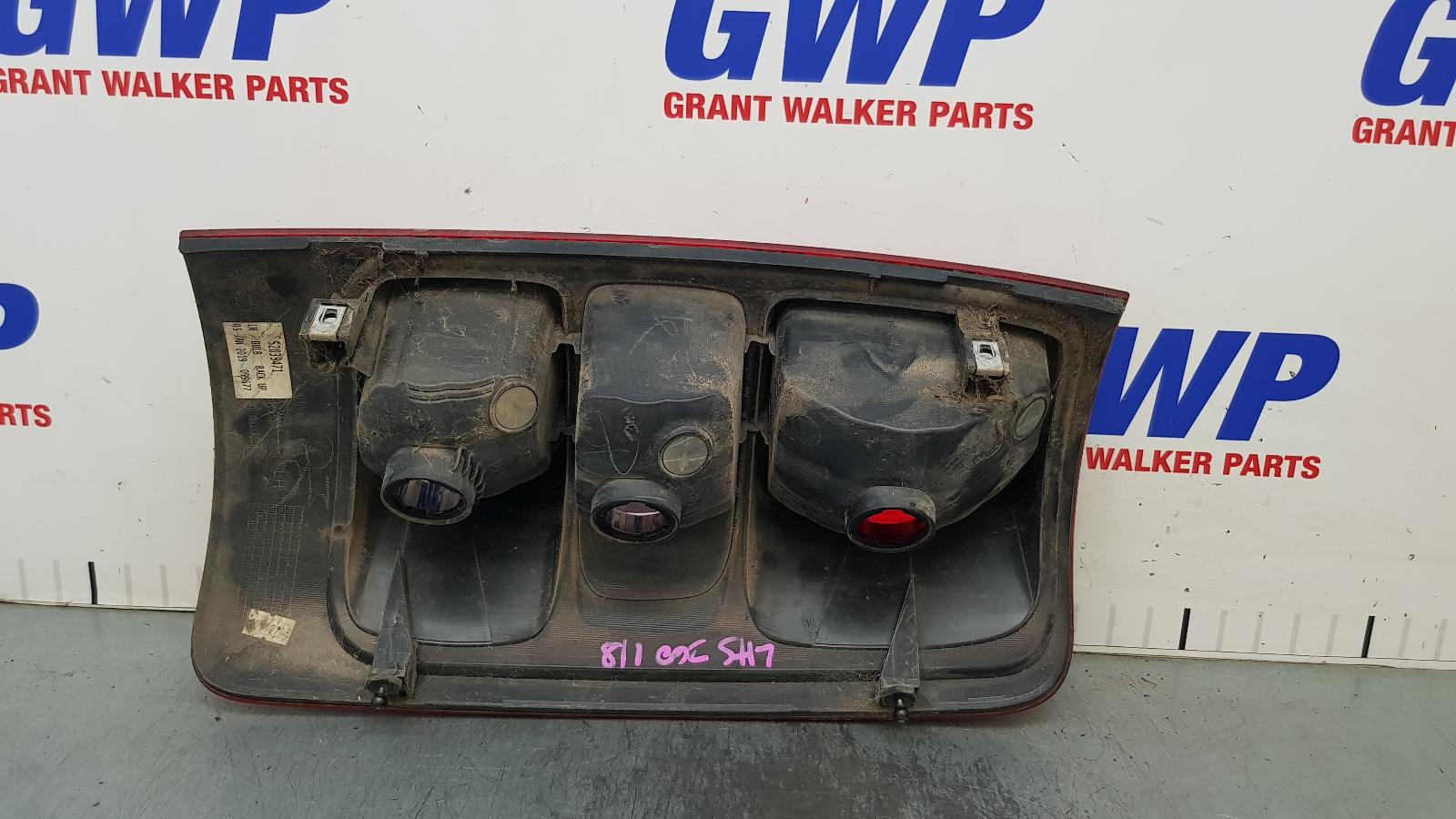 View Auto part Left Taillight Holden Colorado 2019