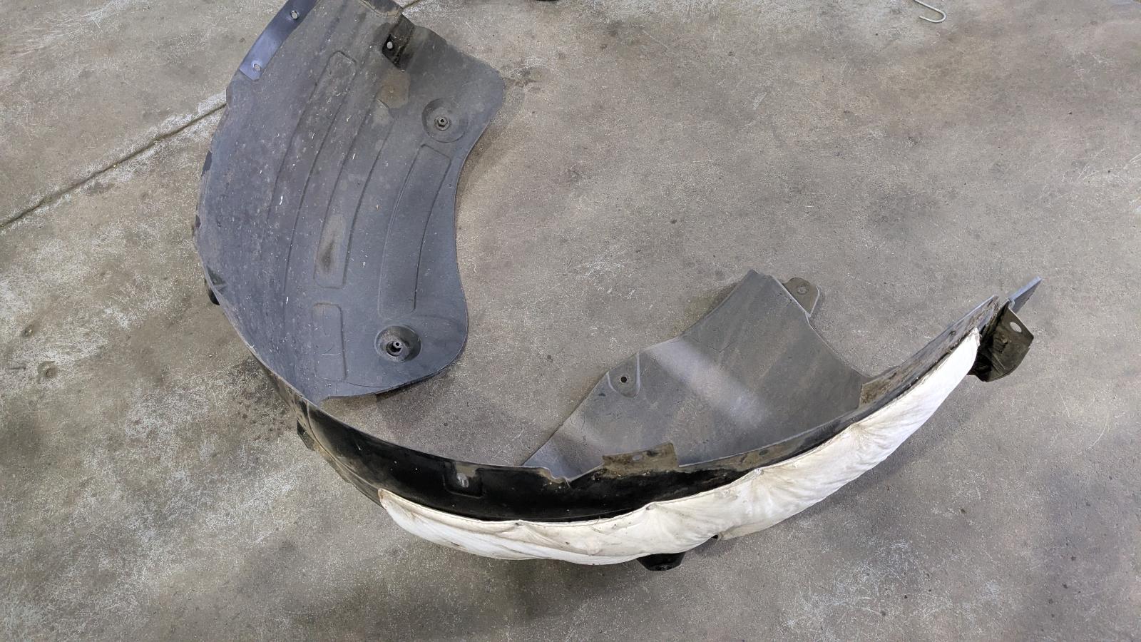 View Auto part Left Guard Liner Hyundai Santa Fe 2021
