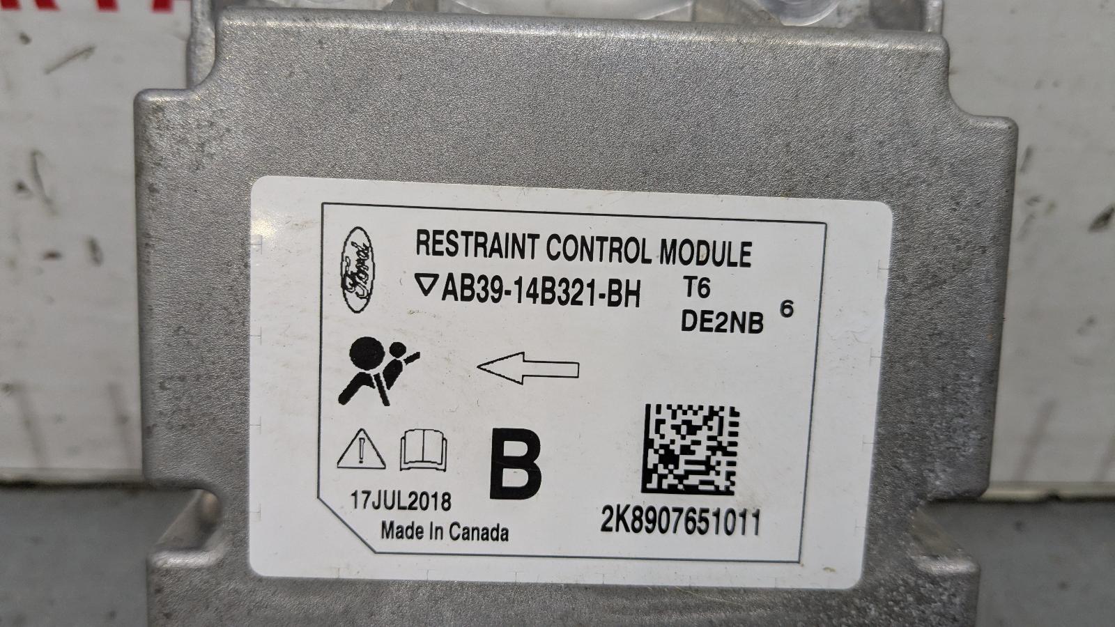 2018 Mazda Bt50 Airbag Module/Sensor View Auto part Airbag Module/Sensor Mazda Bt50 2018