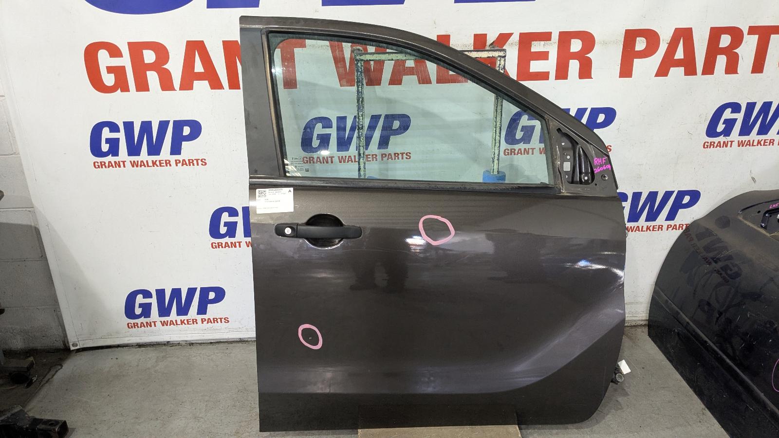 2018 Mazda Bt50 Right Front Door View Auto part Right Front Door Mazda Bt50 2018