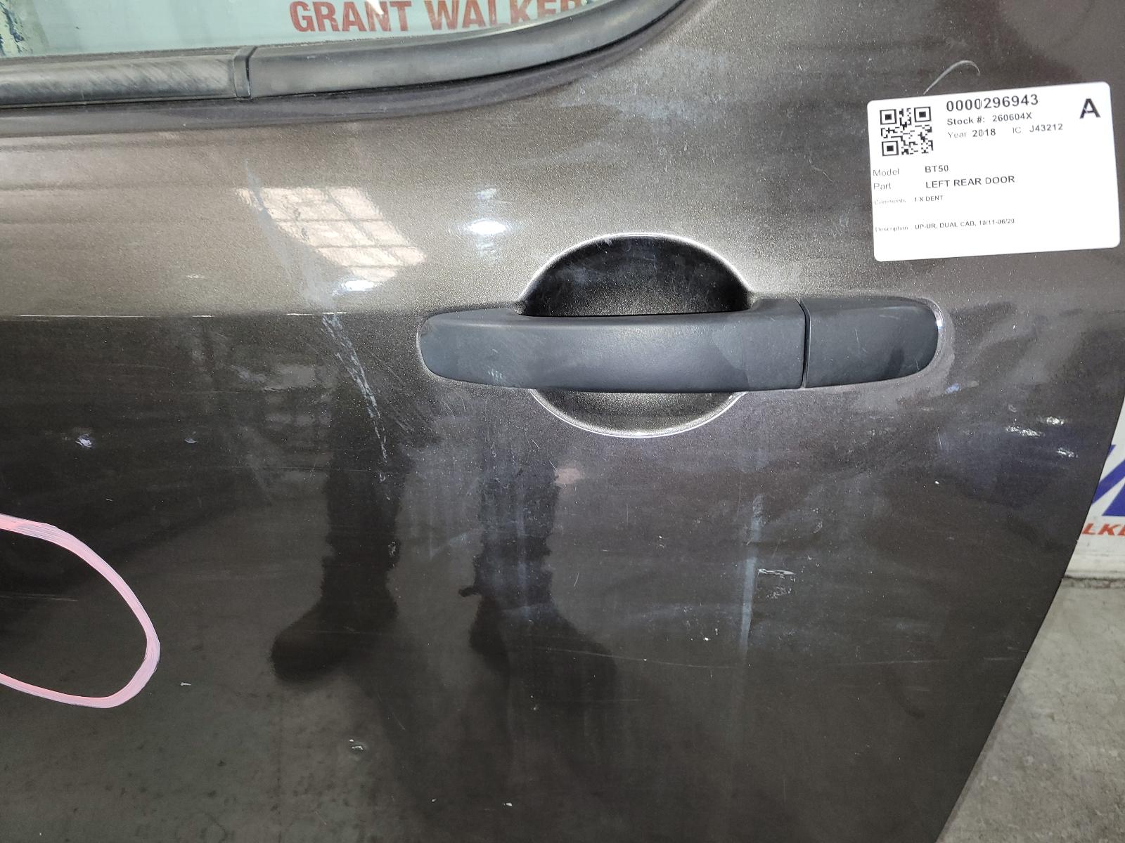 2018 Mazda Bt50 Left Rear Door/Sliding View Auto part Left Rear Door/Sliding Mazda Bt50 2018