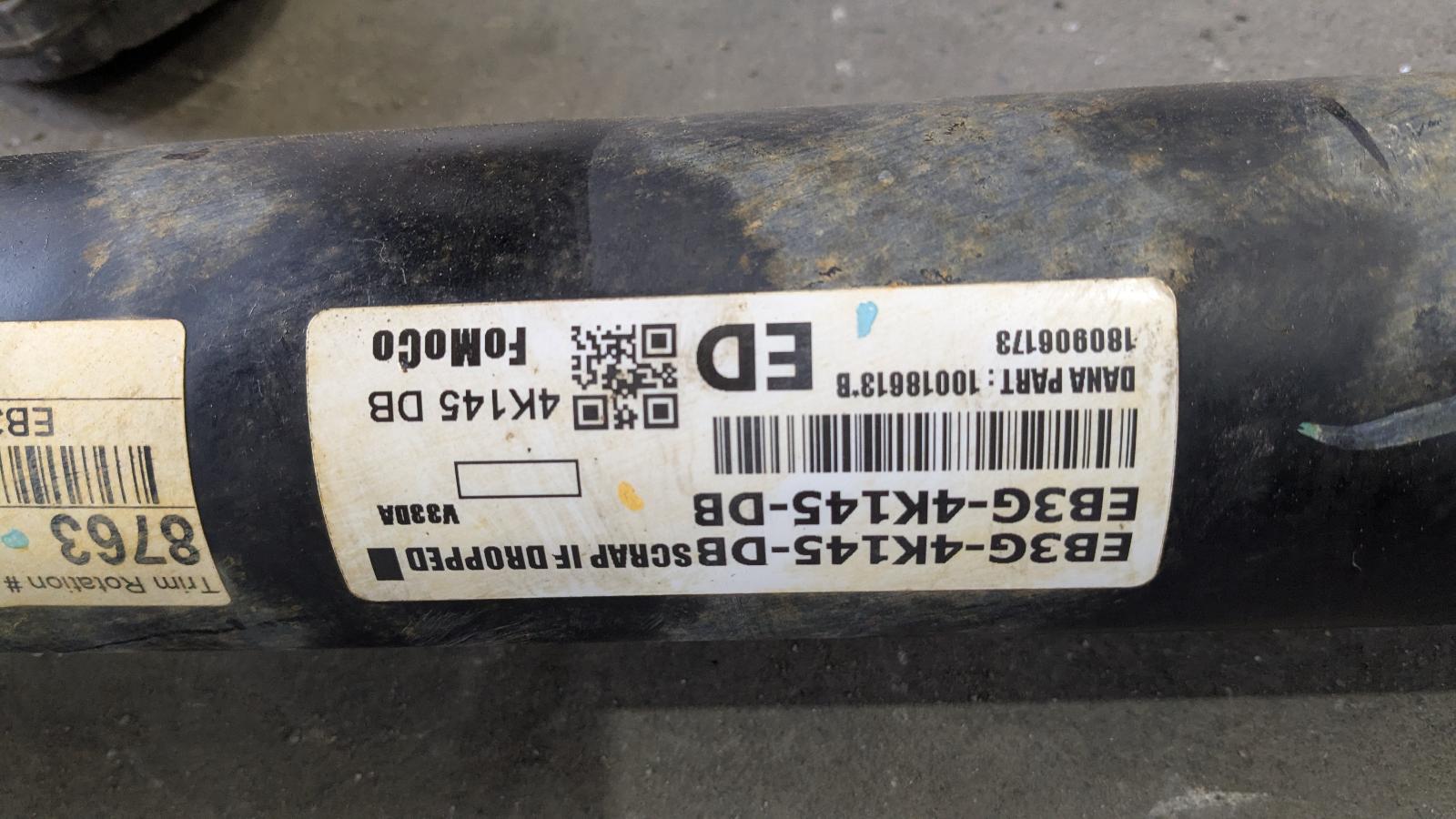 2018 Mazda Bt50 Rear Drive Shaft View Auto part Rear Drive Shaft Mazda Bt50 2018