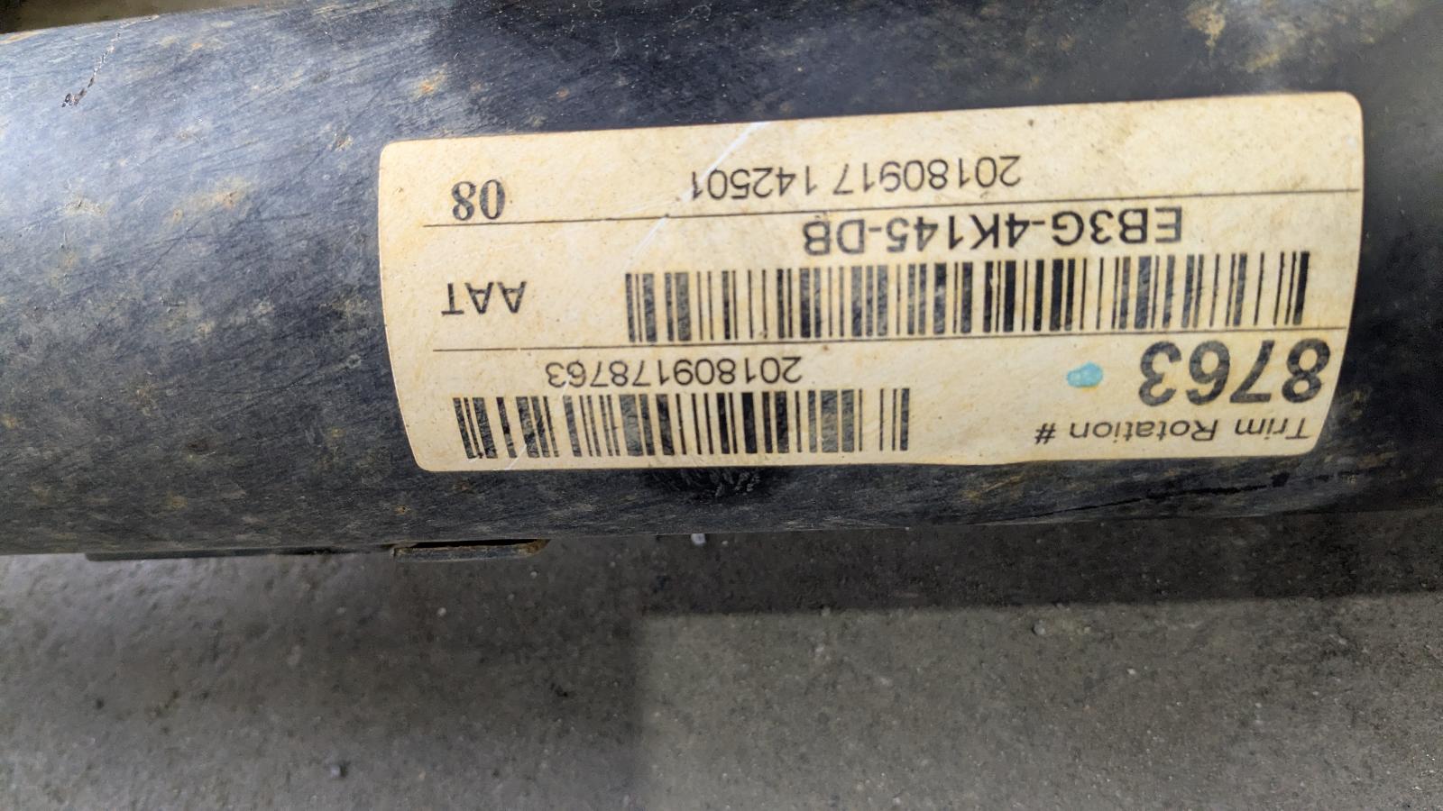 2018 Mazda Bt50 Rear Drive Shaft View Auto part Rear Drive Shaft Mazda Bt50 2018