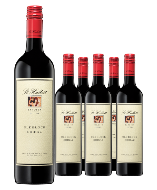 St Hallett Old Block Barossa Shiraz 2019 6pack