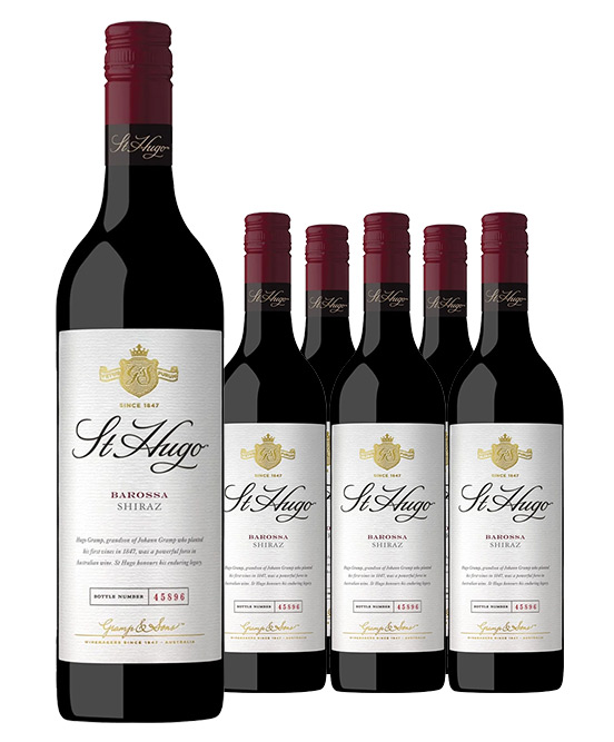 St Hugo Barossa Valley Shiraz 2022 6pack 
