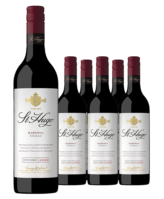 St Hugo Barossa Valley Shiraz 2022 6pack 