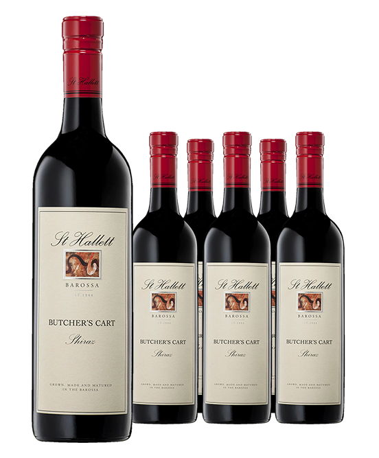 St Hallett Butchers Cart Shiraz 2024 6pack