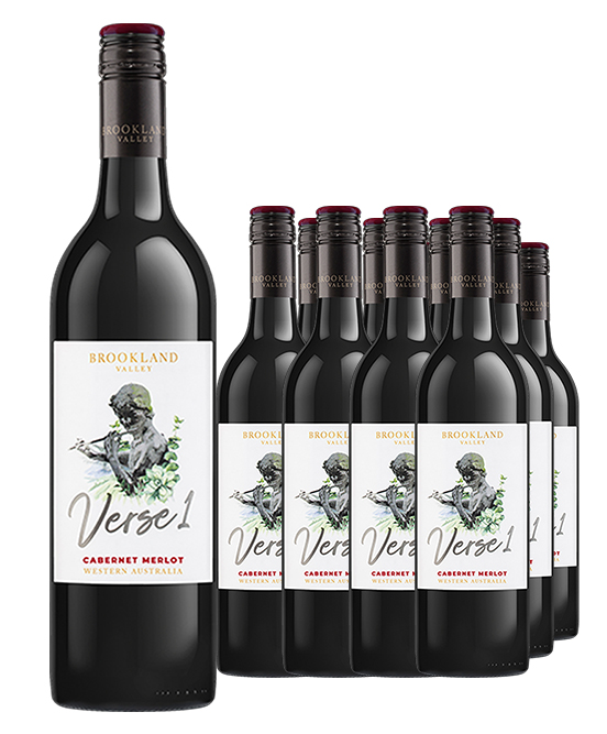 Brookland Valley Verse 1 Margaret River Cabernet Merlot 2024 Dozen