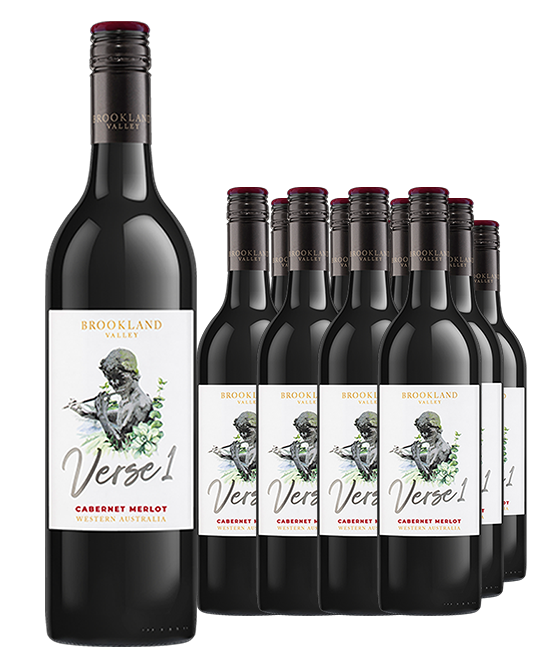 Brookland Valley Verse 1 Margaret River Cabernet Merlot 2024 Dozen