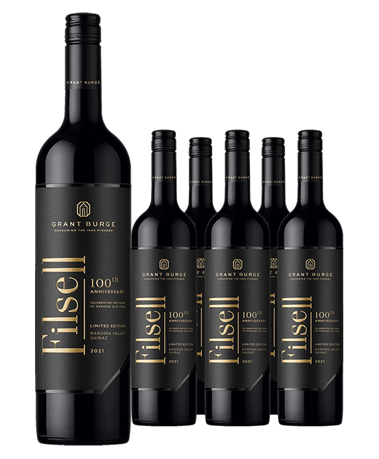 Grant Burge Filsell 100th Anniversary Barossa Valley Shiraz 2021 6pack