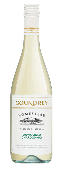 Goundrey Homestead Western Australia Unwooded Chardonnay 2025
