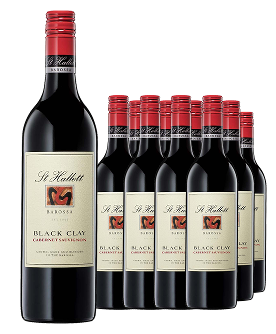 St Hallett Black Clay Barossa Valley Cabernet Sauvignon 2025 Dozen 