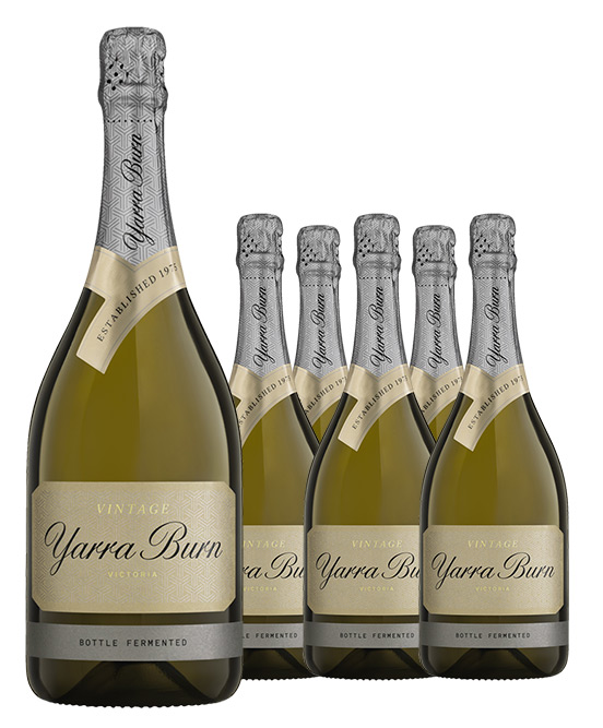 Yarra Burn Vintage Yarra Valley Sparkling Pinot Noir Chardonnay Meunier 2022 6pack