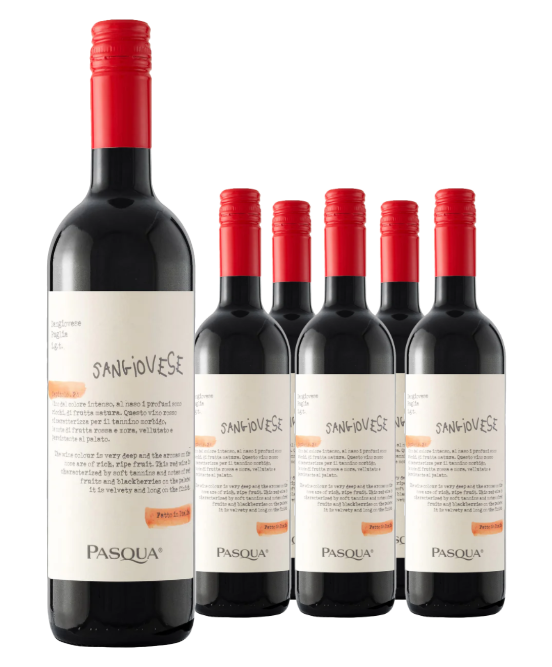 Pasqua Capitolo Sangiovese di Puglia IGT 2024 6pack
