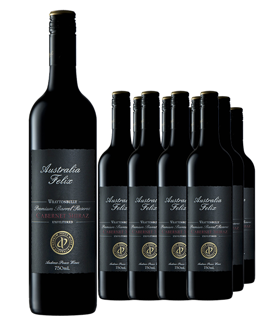 Australia Felix Wrattonbully Premium Barrel Reserve Cabernet Shiraz 2021 Dozen