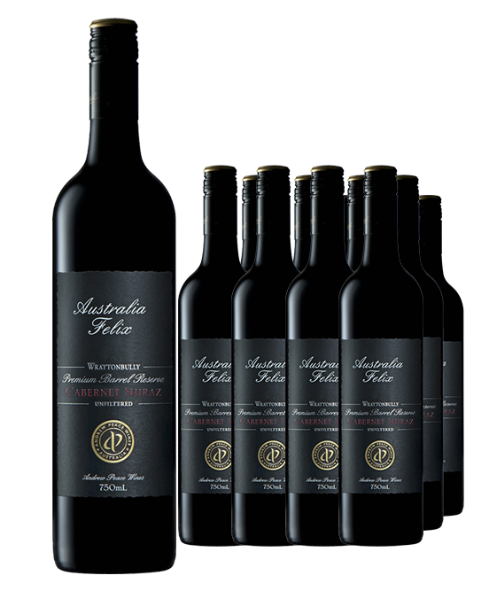 Australia Felix Wrattonbully Premium Barrel Reserve Cabernet Shiraz 2021 Dozen
