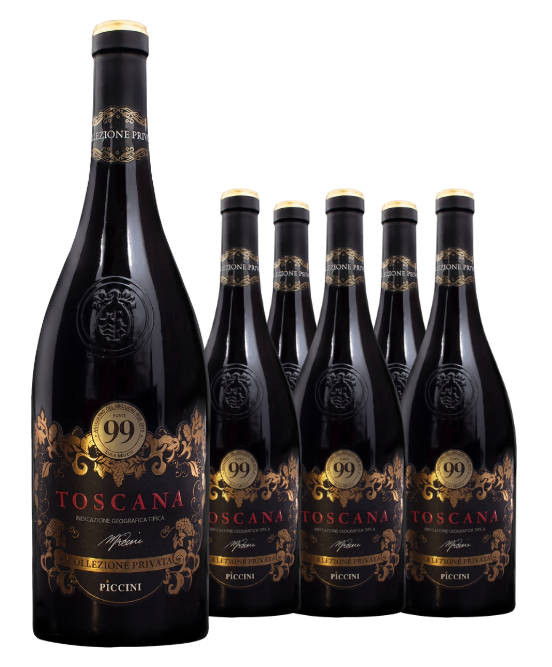 Piccini Collezione Privata Toscano IGT 2020 6pack
