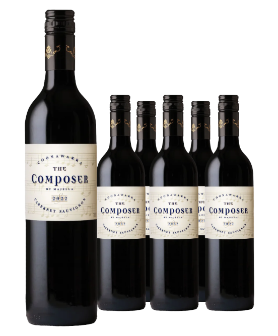 Majella The Composer Coonawarra Cabernet Sauvignon 2022 6pack