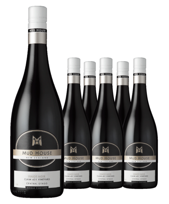Mud House Single Vineyard Claim 431 Central Otago Pinot Noir 2023 6pack