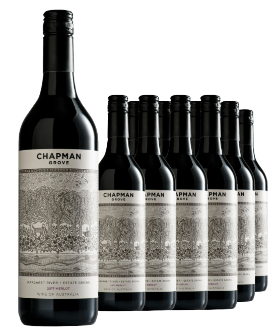 Chapman Grove Reserve Margaret River Merlot 2017 Dozen