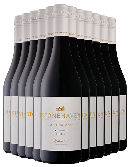 Stonehaven Stepping Stone Limestone Coast Shiraz 2020 Dozen