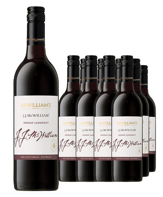 McWillliams JJ McWIlliam Shiraz Cabernet 2023 Dozen