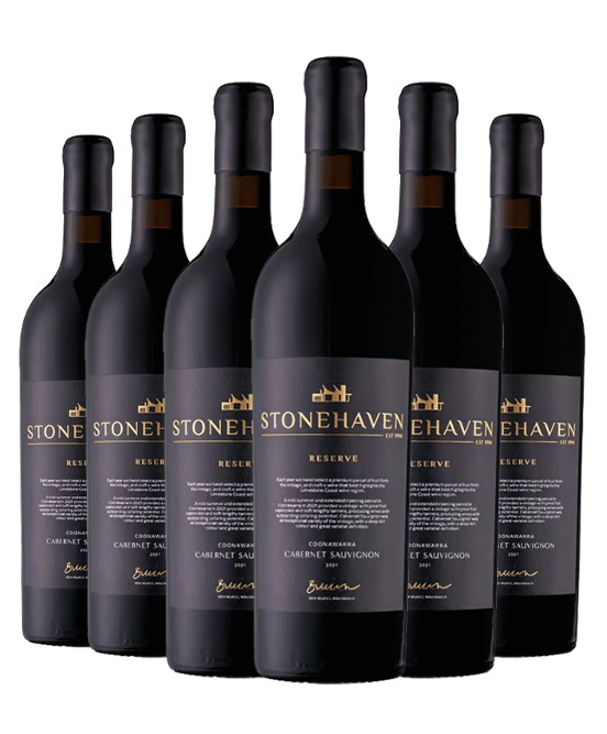 Stonehaven Reserve Coonawarra Cabernet Sauvignon 2021 6pack