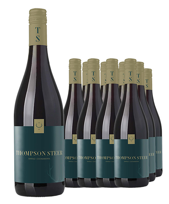 Thompson Steer Coonawarra Shiraz 2022 Dozen