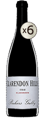 Clarendon Hills Bakers Gully Syrah 2012 6pack