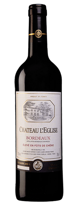 Chateau LEglise Bordeaux Cabernet Merlot 2023