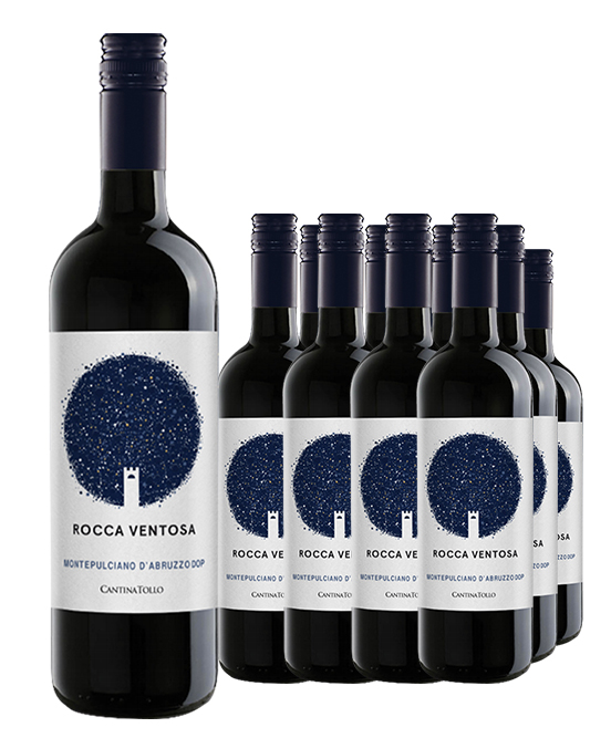 Cantina Tollo Rocca Ventosa Terre Di Chieti DOP Montepulciano D Abrusso 2024 Dozen