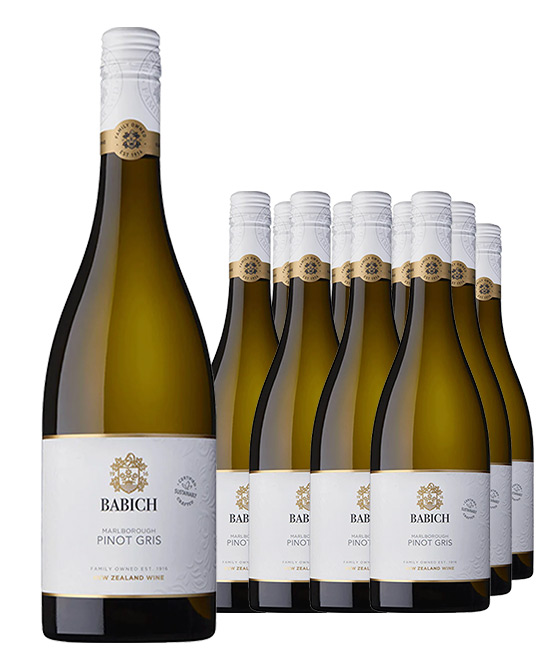 Babich Marlborough Pinot Gris 2025 Dozen