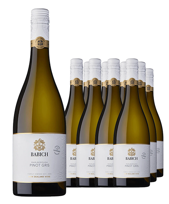 Babich Marlborough Pinot Gris 2025 Dozen